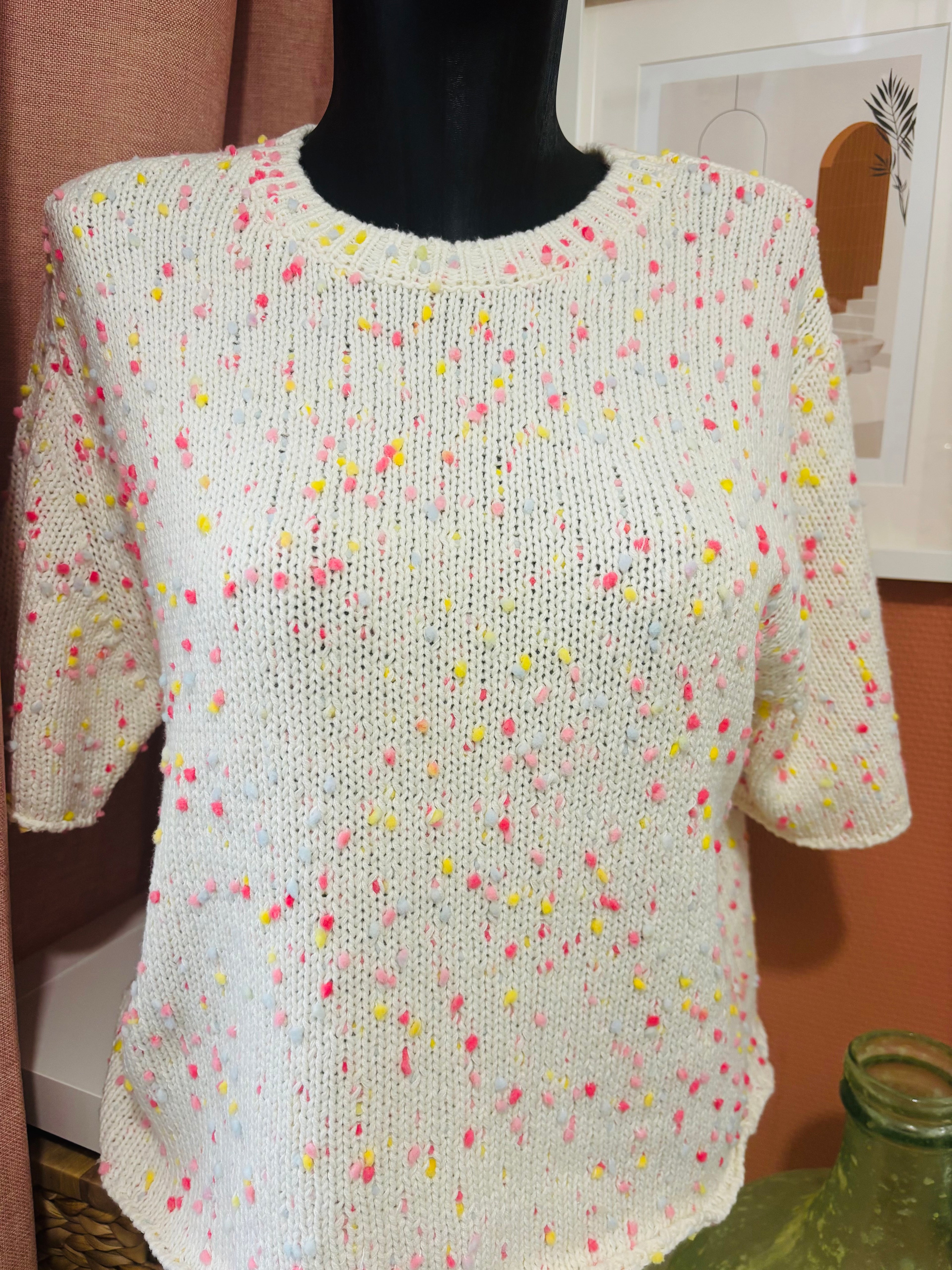 Pull Maille confetti - Numph