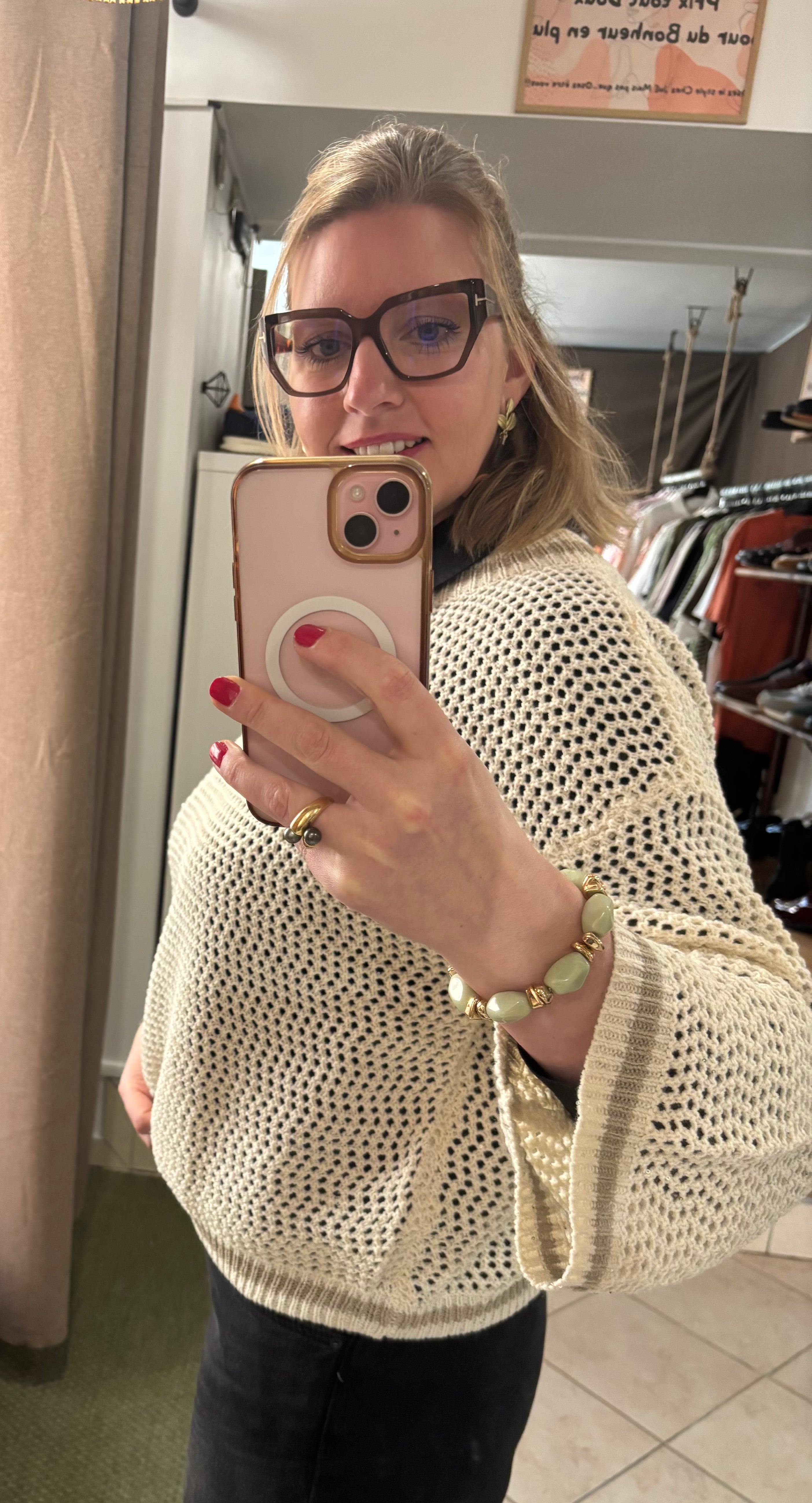 Pull en maille filet - BSB
