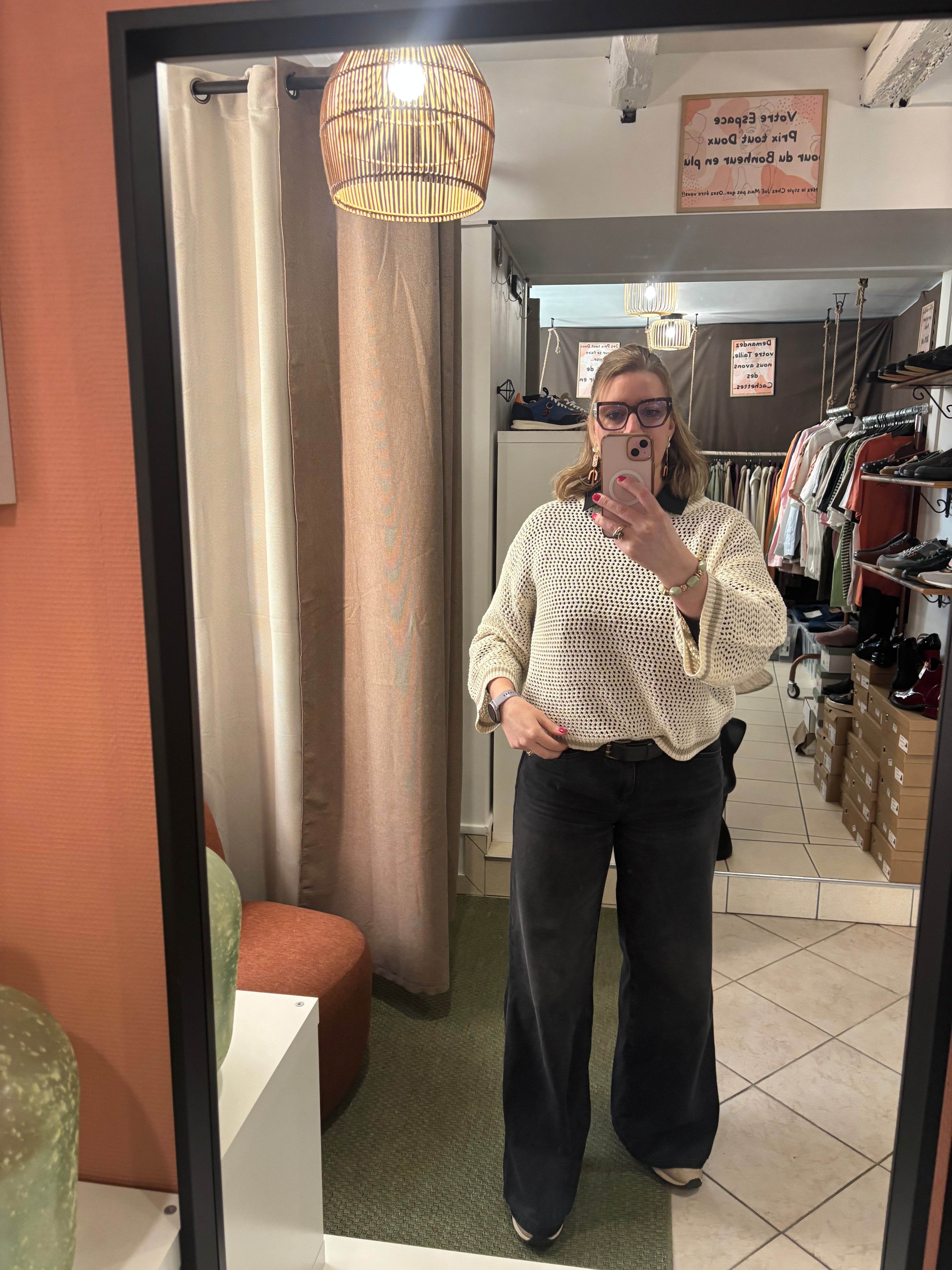 Pull en maille filet - BSB