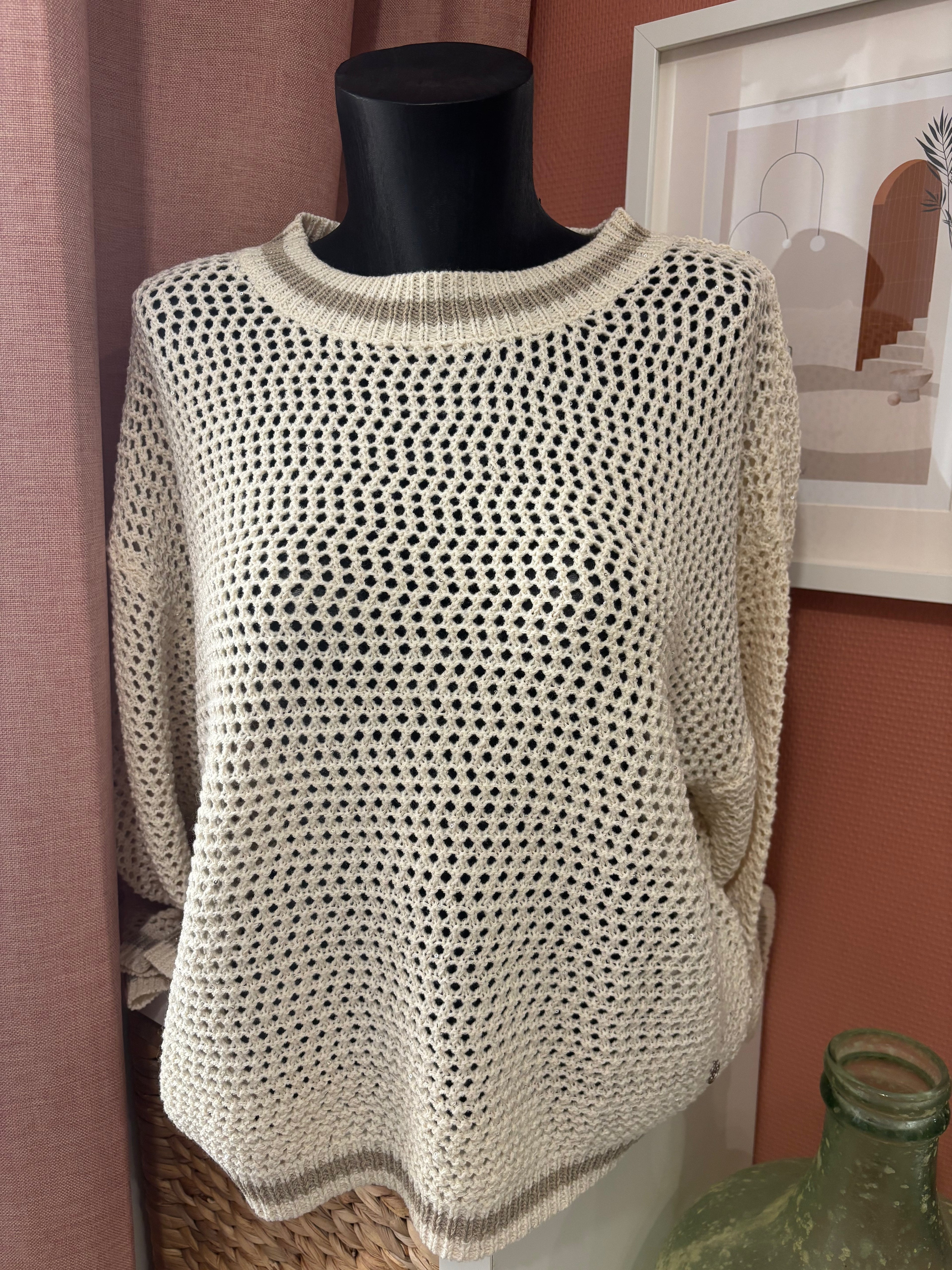 Pull en maille filet - BSB